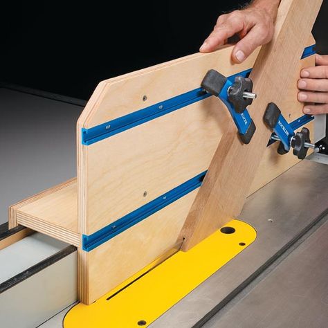 Tenon Jig, Woodsmith Plans, Woodworking Jig Plans, Wood Jig, Table Saw Sled, Table Saw Fence, Woodworking Table Saw, Woodworking Jigsaw, Table Saw Jigs