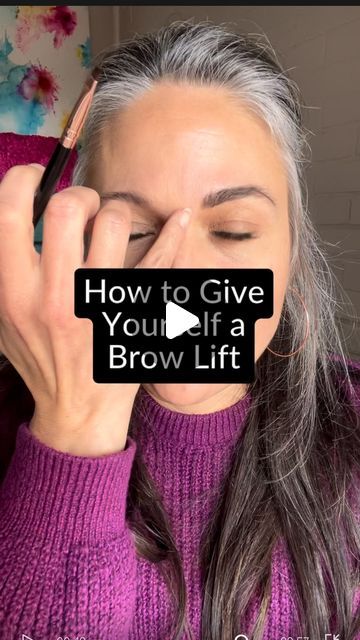 JaDe Rain | Makeup Tips & Tricks on Instagram: "How to Give Yourself a Brow Lift. Struggle with your eyebrows watch this.   If you want more arch in your eyebrow this is the tutorial you have to watch.   #makeuptutorial #howtobeauty #eyebrows #makeuptipsandtricks" How To Apply Eyebrows For Beginners, How To Lift Eyebrows, How To Arch Your Eyebrows, Eyebrow Hacks Shape Perfect Brows, How To Pluck Your Eyebrows, How To Shape Eyebrows For Beginners, Low Eyebrows, Eye Brow Lift, Rain Makeup