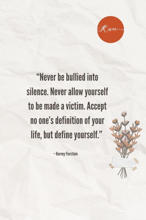 Harvey Fierstein, Being Confident, Be Confident In Yourself, True To Yourself, Stand Up For Yourself, Knowing Your Worth, Don't Be Afraid, Dont Be Afraid, Take Control