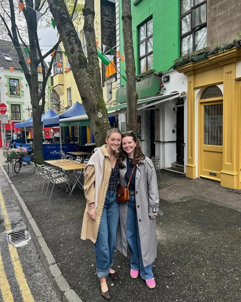 no trip to Ireland is complete without @carolinemooney23 ☘️ Dublin Style Winter, Dublin Ireland Outfits Fall, Ireland Outfits March, Dublin Ireland Outfits, Ireland November, Ireland Outfits, Ireland Winter, Trip To Ireland, Ireland Fashion