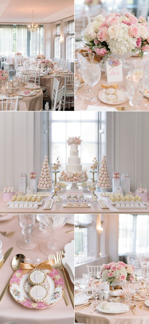 Hello gorgeous bridal shower! Pretty In Pink Romantic Garden-Inspired Fall Wedding Blush And White Bridal Shower Ideas, Pale Pink Bridal Shower Ideas, Bridal Shower Luxury, Bridal Shower Pink And White, Light Pink Bridal Shower Ideas, Luxury Bridal Shower Ideas, Blush Pink Bridal Shower Ideas, Pink And White Bridal Shower Ideas, Pretty In Pink Bridal Shower Ideas