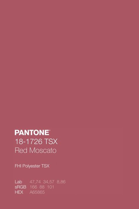 Pastel Pantone, Red Pantone, Pantone Art, Pantone Color Guide, Pantone Tcx, Burgundy Aesthetic, Pantone Red, Red Pastel, Flat Color Palette