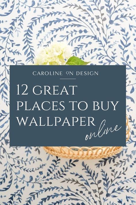 printed blue foliage wallpaper Where To Buy Wallpaper Online, Bedroom Wallpaper Ideas Master Neutral, Wallpaper Dining Room Ideas Wainscoting, Wallpapered Dining Room Ideas, Priano Wallpaper Bedroom, Wallpaper In A Closet, Subtle Wallpaper Aesthetic, Wallpaper Ceiling Ideas Bedrooms, Wallpaper In The Kitchen