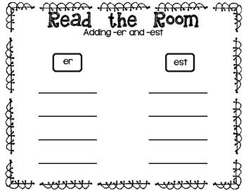 Students read and write the room sorting words with -er and -est suffixes. Write The Room, Read And Write, Student Reading, Teacher Store, Teachers Pay Teachers, The Room, Reading Writing, Educational Resources, Teacher Pay Teachers