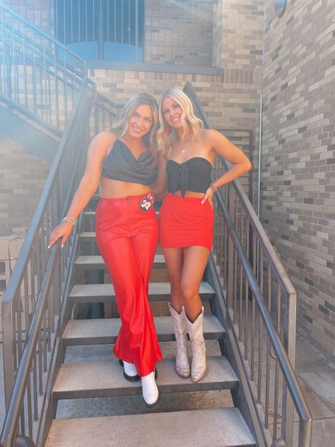 Texas Tech Outfits Women, Texas Tech Outfit, Texas Tech Aesthetic, Tech Outfits Women, Texas Tech Game Day Outfit, Texas Tech Game Day, Tech Fits, Alabama Gameday Outfit, Spirit Weeks