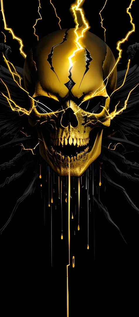 Skeleton Art Drawing, Skull Artwork Illustrations, Punisher Artwork, Colorful Skull Art, Black Skulls Wallpaper, Spooky Halloween Pictures, Badass Skulls, Ghost Rider Wallpaper, Skull Art Tattoo