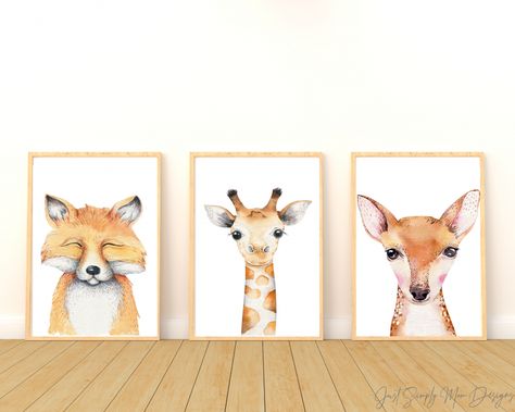 Nursery Animal Prints Free Printable, Animal Prints For Nursery, Free Nursery Printables Animals, Woodland Animal Prints Free Printables, Free Printable Nursery Wall Art, Free Printable Wall Art For Kids, Nursery Prints Free, Free Animal Printables, Free Nursery Printables