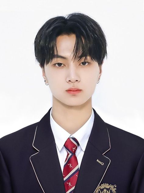 Jay Enhypen Id Photo School, 2x2 Enhypen, Kpop 2x2 Pic, Jay School Id, Enhypen Jay Id Picture, Uniform Template Boy, 2x2 Picture Id Enhypen, Jay 2x2 Picture, Enhypen 2x2 Picture