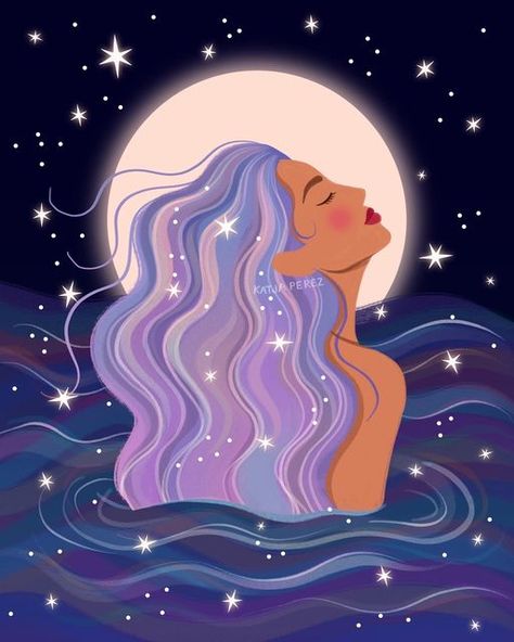 Meet Your Spirit Guide, Cosmic Mermaid, Raise Your Vibration, Cosmic Art, Spirit Guide, Spirited Art, Meditation For Beginners, Inner Wisdom, Feminine Art