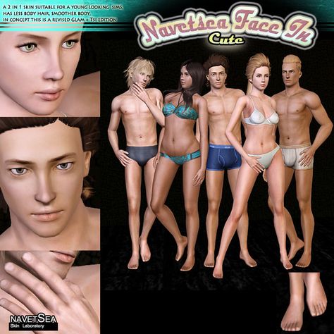 Sims 3 Skin, Sims 3 Cc Finds, Sims 3 Mods, The Sims 3, Tan Skin, Body Mods, Sims 2, Smooth Hair, Sims 3