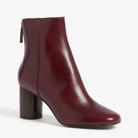 very well fandango Cute Short Boots, Red Leather Ankle Boots, Red Brown Boots, Brown Boots Heels, 70s Platform Boots, Maroon Ankle Boots, Cherry Boots, Cherry Red Boots, Dark Red Boots