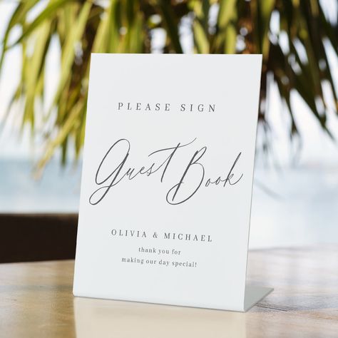 Guestbook Signs, Calligraphy Simple, Wedding Mirror, Wedding Guest Book Sign, Signs Wedding, Modern Minimalist Wedding, Guest Book Sign, Popular Wedding, Free Birthday Invitations