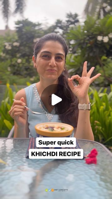 Diet Concepts by Kruti Desai on Instagram: "This recipe is a must try and gets ready in no time! Save and share this super flavourful & ear Khichdi recipe right away!

To make:
1 bowl Dal
1 bowl Rice
Roast, wash & pressure cook for 1 whistle
In ghee add mustard seeds, cumin seeds, akha mirch, gol mirch, white dal, chana dal, curry leaves and cashew nuts. 
Add this dressing on to the khichdi, serve hot and enjoy!❤️

[Quick recipe, Easy Recipe, Indian Lunch, Indian Recipes, Khichdi recipe, Pongal Khichdi]" Dal Khichdi Recipes, Khichdi Recipe Indian, Lunch Indian, Dal Curry, Khichdi Recipe, Indian Lunch, Indian Rice, Chana Dal, Recipe Indian