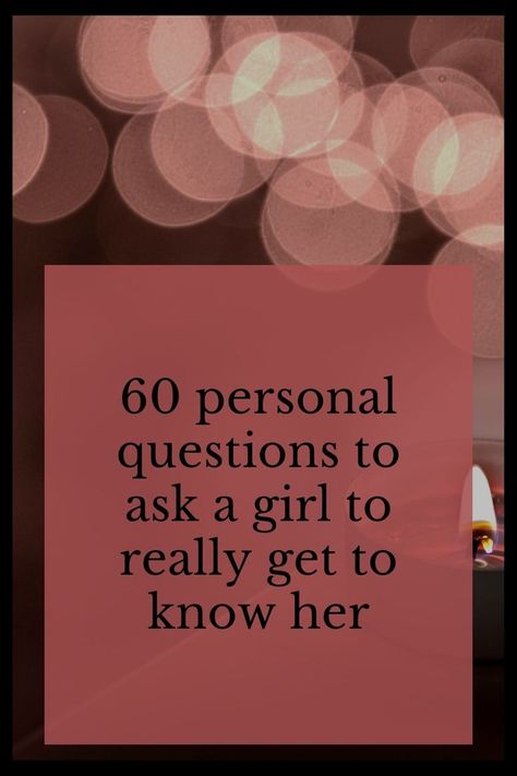 Asking your girl questions will help you get to know her on a new level Whether it’s the beginning of your relationship or you’ve been together for a while, you can always get to know your girlfriend better. Asking her questions is a great way to learn more about her, and knowing these answers can bring you closer together. Here are some questions you can use to start some great conversations, and we promise you’ll get to know your little girl a lot better after asking them. Get To Know Her Questions, Personal Questions To Ask, Questions To Ask Your Girlfriend, Questions To Ask A Girl, Cute Questions, Intimate Questions, Fun Questions To Ask, Personal Questions, Getting To Know Someone