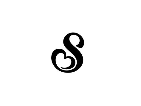 S for SchenkYou Logotype S Tatoos Letter, S Tattoo Designs Letter, Letter S Designs, Letter S Design Creative, Letter S With Heart, S Name Tattoo Designs, S Design Letter Logo, S Letter Tattoo Design, The Letter S Design