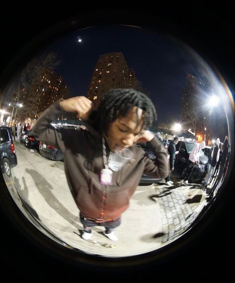 Rapper Pfps That Go Hard, Black Fisheye Pfp, Y2k Pictures Ideas, I Love Kay Flock Pfp, Rapper Fisheye, Ny Drill Wallpaper, Cool Fish Eye Pictures, Bronx Drill Wallpaper, Drill Pfp