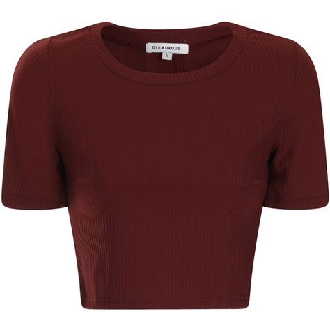 Burgundy Ribbed Short Sleeve Crop Top (£14) ❤ liked on Polyvore featuring tops, crop tops, shirts, burgundy, burgundy top, red top, jersey crop top, red short sleeve shirt and crewneck shirts Red Outfit Casual, Burgundy Crop Top, Long Striped Dress, Burgundy Shirt, Striped Dress Summer, Ribbed Shirt, Red Crop Top, Short Sleeve Crop Top, Cotton Crop Top