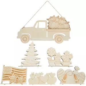 Fall Weekly Ad - Weekly Ad | Hobby Lobby Wall Decor Hobby Lobby, Wooden Truck, Farmhouse Crafts, Stacked Pumpkins, Diy Projects Videos, Vintage Truck, Wall Decor Set, Wood Wall Decor, Wood Cutouts