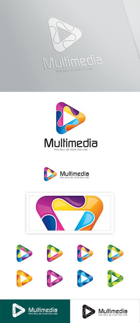 Multimedia Logo Template by Muhammad Asghar, via Behance Multimedia Logo Design, Logo Multimedia, Church Logo Inspiration, Puzzle Logo, Church Logo, Naming Your Business, Central Square, Logo Idea, Logos Inspiration