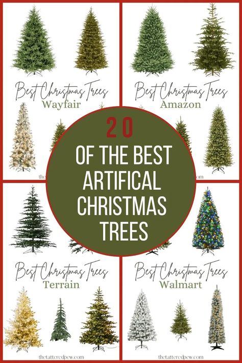 If you're still undecided on what type of Christmas tree to get this year, don't worry! I've got you covered with my list of the 20 best artificial Christmas trees for 2022. From classic trees to trendy options, I've got something for everyone. So whether you're looking for a traditional tree or something more unique, be sure to check out the list. Happy shopping! Best Christmas Tree 2023, Best Artificial Christmas Trees 2022, Type Of Christmas Tree, Cluster Of Christmas Trees, Christmas Trees For 2022, Downswept Christmas Tree, Christmas Tree Types, Images Of Christmas Trees, Christmas Tree Varieties