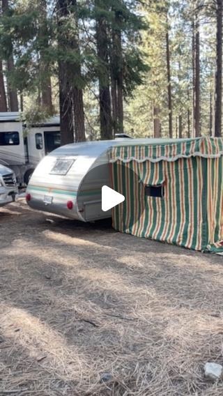 Vintage Camper Trailers on Instagram: "See it in South Lake Tahoe this week at the Vintage Trailer  Rally. Original canvas tent room fully restored trailer ready to go. Room for a porta potty in the closet if you want one Priced for a quick sale, call Tim. (530) 320-3604. $12,500" Teardrop Trailer For Sale, Vintage Trailers For Sale, Vintage Trailers Restoration, Tent Room, Porta Potty, Vintage Campers Trailers, Canvas Tent, Vintage Travel Trailers, Teardrop Trailer