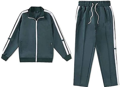 Gym Uniform School Male, Korean Sports Uniform, Pe Uniform Outfit, Pe Outfits For School, School Pe Uniform, School Gym Uniform, School Sports Uniform, Green School Uniform, Tracksuit Uniform