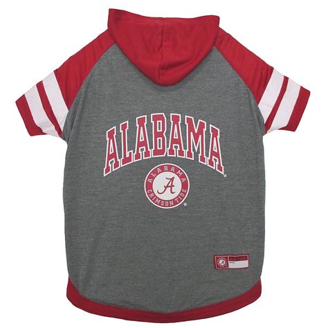 Pets First Alabama Hoodie T-Shirt, X-Small Alabama Outfits, Outfits For Dogs, Alabama Hoodie, Sporty Hoodie, Cat Tee Shirts, Pride Wear, Pet Shirts, Cat Tee, University Of Alabama