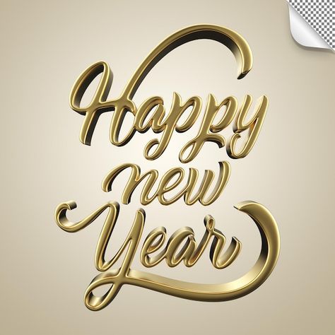 Happy new year high quality 3d render ps... | Premium Psd #Freepik #psd #happy-new-year-text #gold-party #happy-new-year-gold #2022-gold New Year Dp, Profile Pictures For Whatsapp, Dp For Instagram, Happy New Year Text, New Year Text, Photoshop Backgrounds Backdrops, Photoshop Backgrounds, Gold Party, 3d Render