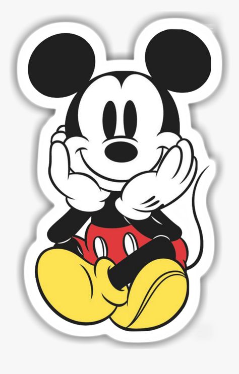 Mickey Mouse Stickers, Minnie Y Mickey Mouse, Epic Mickey, Mickey Mouse Theme, Cartoon Wall, Mini Canvas Art, Bookmarks Handmade, Mini Canvas, Glossier Stickers