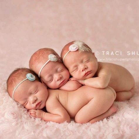 Pure sweetness. Newborn triplets Triplets Photography, Newborn Triplets, Twin Photography, Foto Newborn, Triplet Babies, Adorable Newborn, Newborn Twins, Newborn Poses, Foto Baby