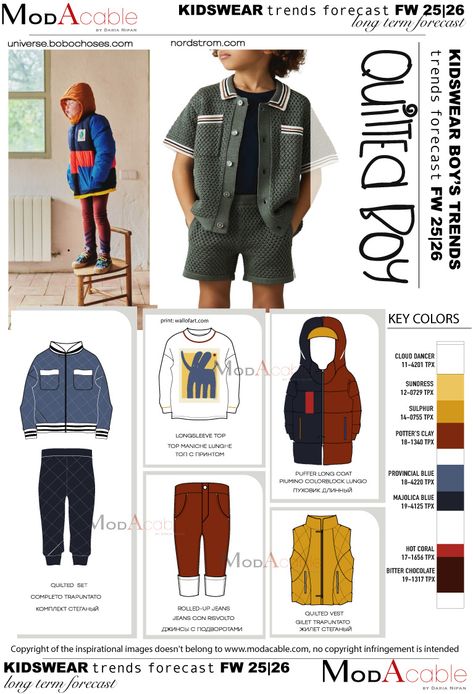 Childrenswear Trends, Kidswear Trends, Shaping Swimwear, Teen Fashion Trends, Teen Trends, Fashion Trend Forecast, Rolled Up Jeans, Outerwear Trends, Kids Fashion Trends