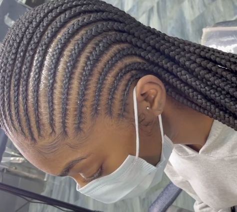 Paint Ideas 2023, Nails Paint, Cornrows Natural Hair, Cornrows Braids For Black Women, Health Hair, Big Box Braids Hairstyles, Feed In Braids Hairstyles, Goddess Braids Hairstyles, Drawing Hair