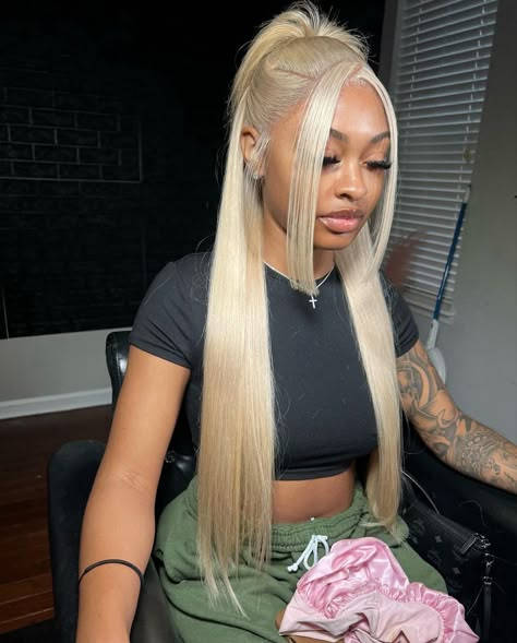 Frontal Wig Hairstyles, Birthday Hairstyles, Front Lace Wigs, Frontal Hairstyles, Protective Hairstyles Braids, Hairstyle Inspo, Dope Hairstyles, Hair Ponytail Styles, Front Lace Wigs Human Hair