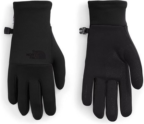 North Face Gloves, Tech Gloves, Back Of Hand, Fleece Gloves, Cold Weather Gloves, Black Gloves, Womens Fleece, North Face Mens, North Face Women