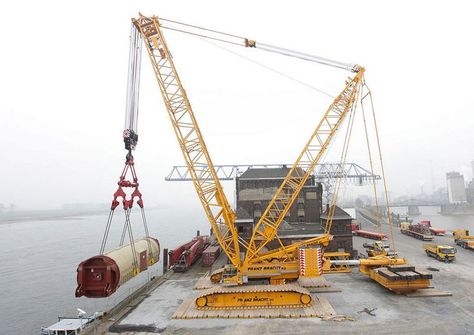 Construction Crane, Crane Lift, Crane Operator, Crane Machine, Crawler Crane, Crane Design, Truck Cranes, Construction Tools, Heavy Machinery