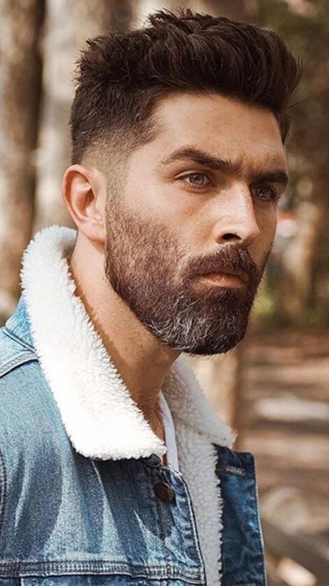 Medium Men's Hairstyles 2024: Explore Top Straight Hair Trends New Beard Style, Haircut 2020, Mens Haircuts Medium, High Fade Haircut, Man Bun Hairstyles, Edgars Haircut, Mens Haircuts Short Hair, Low Fade Haircut, Mens Hairstyles With Beard