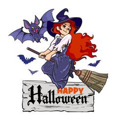 Sketch of cute young halloween witch flying on the Witch On Broom Drawing, Witch Broom Drawing, Broom Drawing, Witch Flying On Broom, Witch On Broom, Halloween Digital Art, Guitar Illustration, Witch Flying, Halloween Text