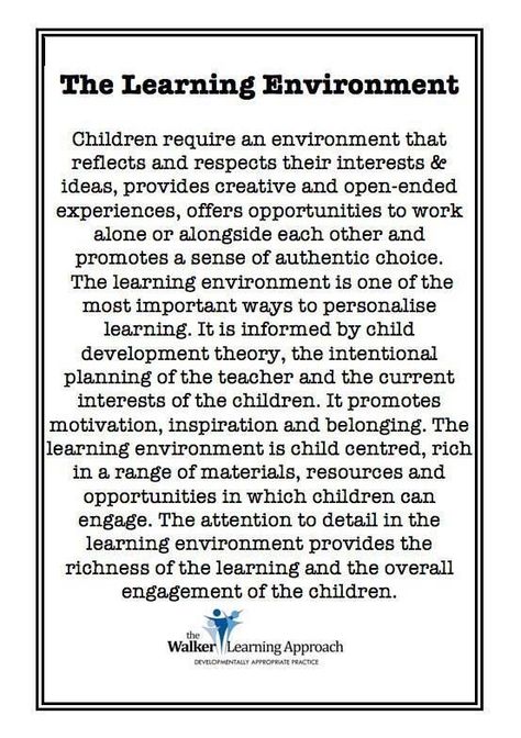 Learning environment Source: FB Walker Learning, Early Learning Environments, Emergent Curriculum, Childhood Quotes, Learning Stories, Early Childhood Learning, Learning Framework, Inquiry Based Learning, Visual Thinking