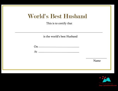 Templates For Boyfriend, Best Boyfriend Certificate, Boyfriend Certificate, Boyfriend Template, Most Likely To Awards, Vision Statement Examples, Certificates Template, Letter Template Word, Award Template