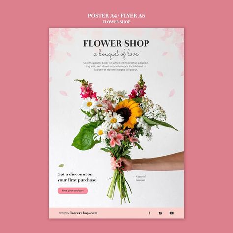 Skin Quotes, Vanellope Y Ralph, Flower Shop Design, Florist Logo, Flower Branding, Store Banner, Flower Logo Design, Florist Design, Flower Store