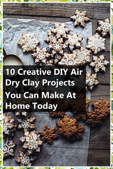 Unlock your creativity with our guide to 10 Creative DIY Air Dry Clay Projects You Can Make At Home Today! Discover fun and easy ideas that transform simple air dry clay into beautiful home decor, unique gifts, and personalized accessories. Perfect for beginners and seasoned crafters alike, these projects will inspire you to get crafty and make something special. Dive into the world of DIY air dry clay and start creating today! Diy Air Dry Clay Projects, Diy Air Dry Clay, Air Dry Clay Projects, Home Decor Unique, Beautiful Home Decor, Easy Ideas, Fun Activities For Kids, Dry Clay, Clay Projects