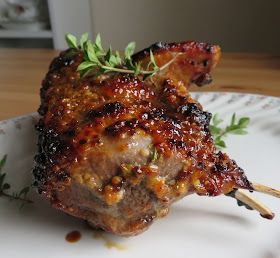 Apricot & Mustard Glazed Rack of Lamb Elevated Cooking, Lamb Rack Recipe, Dinner Party Entrees, Lamb Roast Recipe, Lamb Rack, Lamb Cutlets, Goat Recipes, Unique Dishes, Fakeaway Recipes