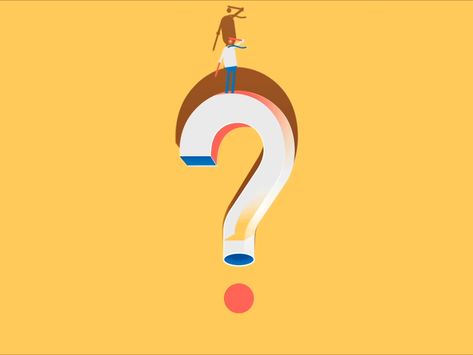 Having fun with the question you don't know by ARM Sattavorn Do You Have Any Questions Image, Question Animation, Question Mark Gif, Question Illustration, Contact Images, Question Gif, Crying Cartoon, Animated Clipart, Peace Illustration