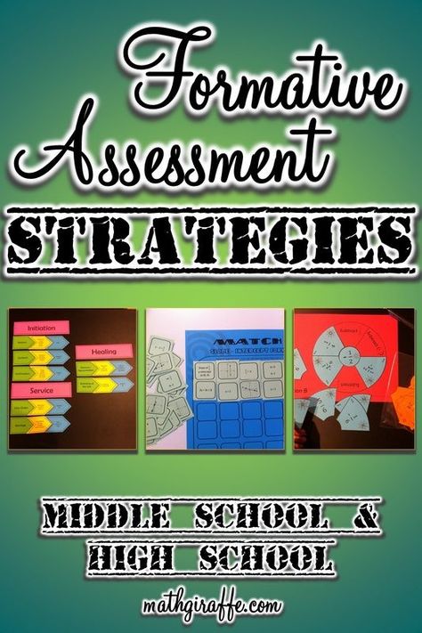 Formative Assessment in Middle & High School Formative Assessment Ideas, Tactile Activities, Formative And Summative Assessment, Classroom Assessment, Assessment For Learning, Assessment Strategies, Teaching Secondary, Tech Ideas, Math Assessment