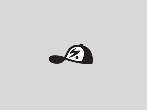 Logomark Design, Cap Store, Creative Branding Design, Hat Png, Frame Logo, Identity Design Logo, Best Logo Design, Logo Food, Logo Illustration