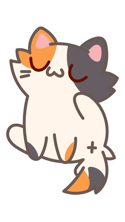 Do you know what is in our fanart Kleptocats Tori Sticker? It's a sweet CATastrophe! Tori is a fluffy calico cat with a patch of orange fur on the left side of her face and a black patch on the... Calico Cat Cartoon, Calico Cat Drawing, Fluffy Calico Cat, Orange Cat Drawing, Orange Cat Cartoon, Calico Cat Art, Orange Cat Art, Silently Screaming, Car Pfp