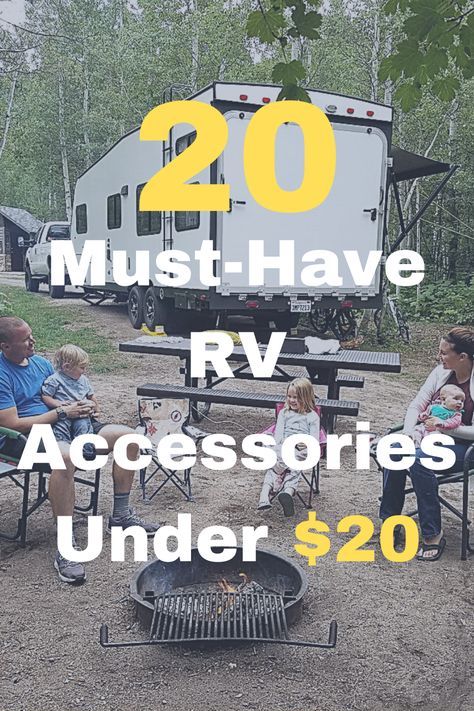 Rv Camper Must Haves, First Time Rv Camping Tips, Rv Camping Hacks Outdoor Ideas, Packing A Travel Trailer, Trailer Hacks Diy Rv Camping, Camping Needs For Camper, Rv Gadgets Travel Trailers, Rv Camping Tips And Tricks, Camp Trailer Must Haves