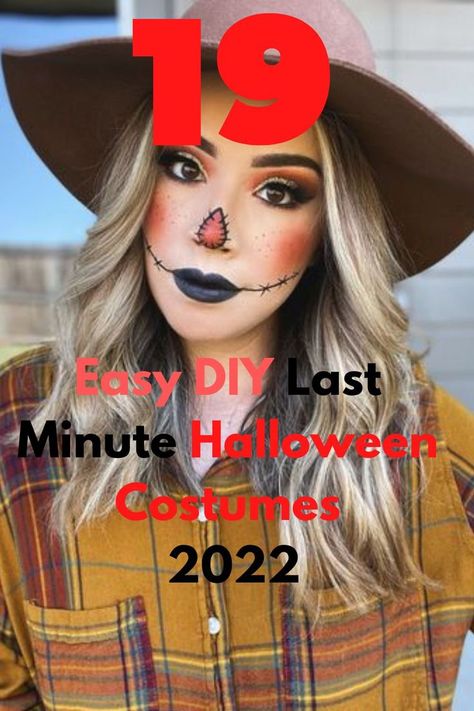 Easy Inexpensive Halloween Costumes, Homade Halloween Costume, Simple Woman’s Halloween Costumes, Simple Female Halloween Costumes, Diy Halloween Costume Ideas For Women, Easy Women Costumes Diy, Easy Diy Mom Halloween Costumes, Last Minute Office Halloween Costumes, Simple Women Halloween Costumes