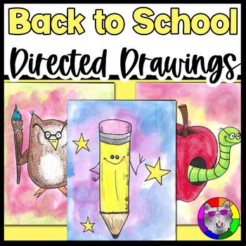 10 Back to School Art Projects and Activities for Kids for your Art Classroom - Ms Artastic 1st Grade Art Projects Back To School, Back To School Elementary Art, 2nd And 3rd Grade Art Projects, Beginning Of The Year Art Projects, Art Projects For 2nd Grade, Back To School Art Ideas, First Day Of Art Class Elementary, Back To School Art Projects For Kids, Second Grade Art Projects