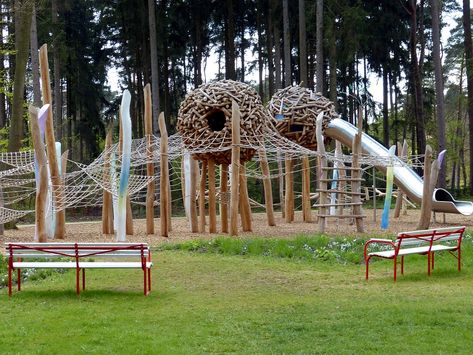 Playground, Play, Children'S Playground, Game Device Kids Play Spaces, Diy Playground, Outdoor Play Area, Natural Playground, Playground Design, Play Structure, Play Spaces, Backyard Play, How Many Kids